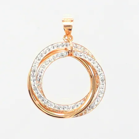 Hänge 2cm, 18k Vikt: 0,7 g