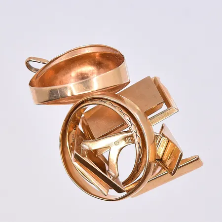 Diverse guld, 18K. Vikt: 17 g