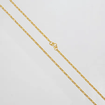 Kedja Ankar, längd ca 44,2cm, bredd 1,8mm, Thaiguld, 1 slung, 23K Vikt: 3,8 g
