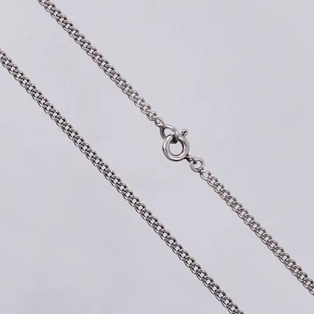 Kedja pansar, längd: ca 71cm, bredd: ca 2mm, 925/1000, silver Vikt: 10,6 g