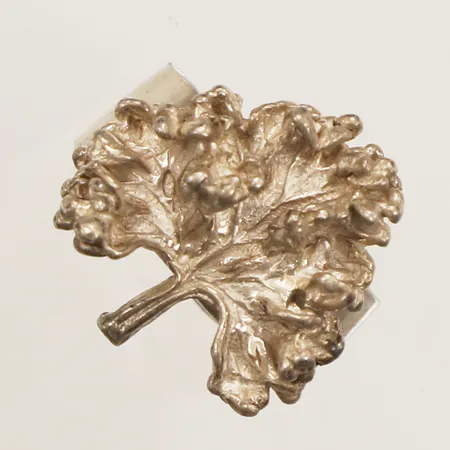 Ring Peter von post, stl 17¼, reglerbar storlek, bredd 8,3-20,5mm, år 1974, 925/1000 silver Vikt: 8,6 g