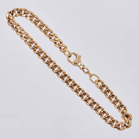 Armband pansar, längd: ca 20,5cm, bredd: ca 5mm, 18K Vikt: 9,9 g