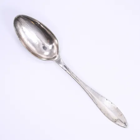 Matsked, svenska stämplar 1814, 22cm, Silver 830/1000g Vikt: 48,2 g