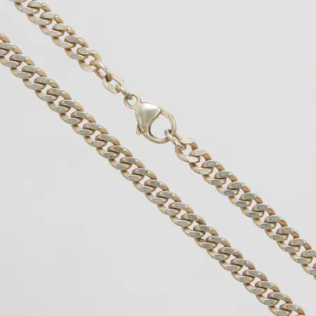 Kedja Pansar, längd ca 50cm, bredd 5mm, 925/1000 silver Vikt: 30,8 g