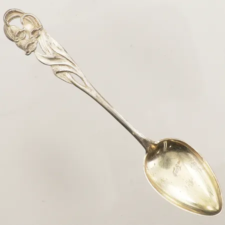 Kaffesked, längd 11,5cm, Finland, 830/1000 silver  Vikt: 10,8 g