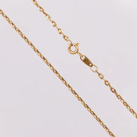 Kedja, Ankar, längd 43cm, bredd 2mm, 18K Vikt: 4,1 g