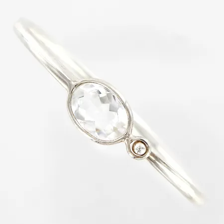 Armband Savannah av Georg Jensen, innermått 16cm, bredd: 3-12mm, silver 925/1000, etui Vikt: 9,2 g