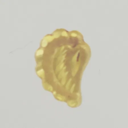 Singel örhänge, 21K Vikt: 0,4 g