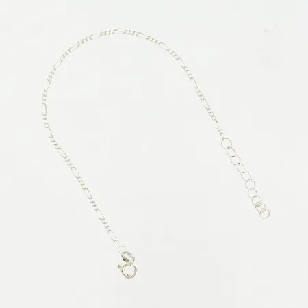 Armband Figaro, 17-20cm, bredd 2mm, GHA, silver 925/1000 Vikt: 1,5 g