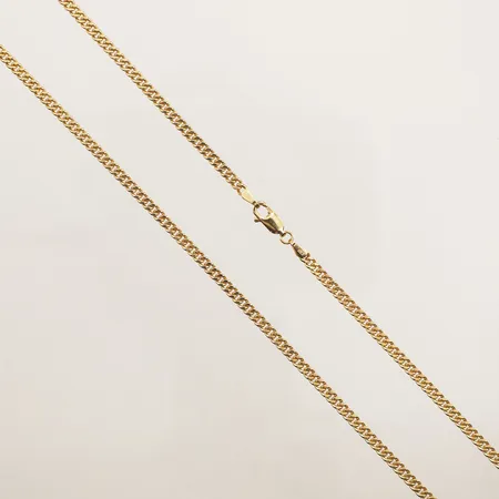 Kedja Pansar, längd 50cm, bredd 2,8mm, 18K  Vikt: 14,9 g