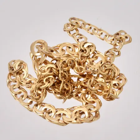 Defekt guld, 18K, vikt 10,65g.