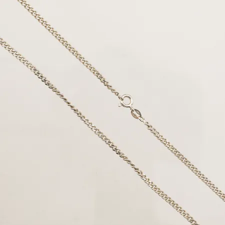 Kedja Pansar, längd 50cm, bredd 2,8mm, 925/1000 silver Vikt: 10,1 g