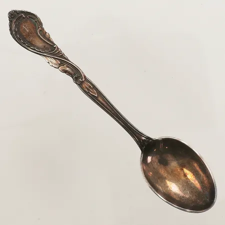 Kaffesked, längd 11cm, GAB Stockholm år 1958, 830/1000 silver Vikt: 14 g