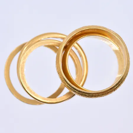 Diverse guld, 23K. Vikt: 28,3 g