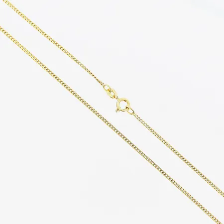 Kedja Pansar, 50cm, bredd 1,3mm, 18K Vikt: 5,1 g