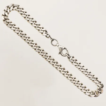 Armband pansar, längd 22cm, bredd 5,7mm, 925/1000 silver Vikt: 15,2 g