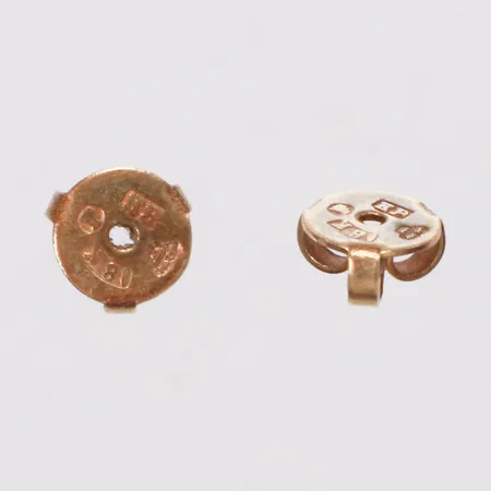 Ett par snurrebussar, 18K  Vikt: 0,5 g