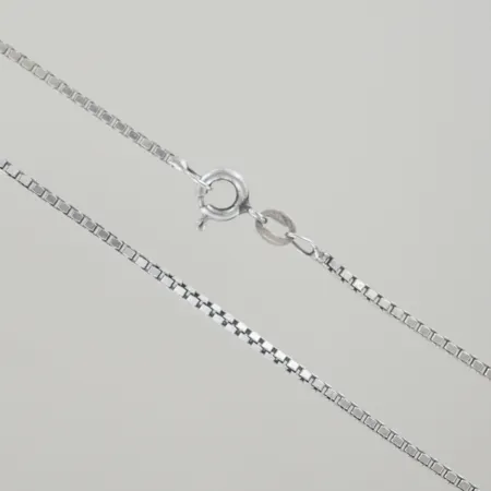 Halskedja venezia, längd 50 cm, bredd 1,3 mm, silver 925/1000 Vikt: 5,8 g