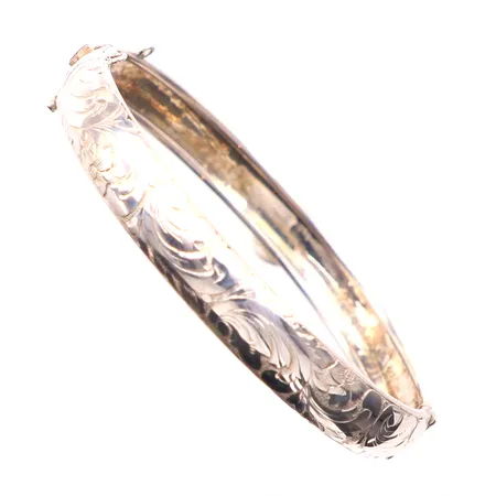 Armband stelt, öppningsbart, Ø66mm, silver 830/1000 Vikt: 16,3 g