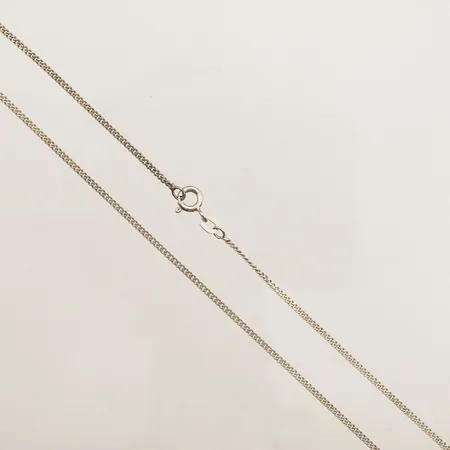 Kedja Pansar, längd 40cm, bredd 1,5mm, 925/1000 silver Vikt: 2,8 g