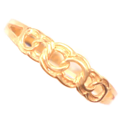 Ring Bismarck, Ø16¾, 18K Vikt: 1,1 g