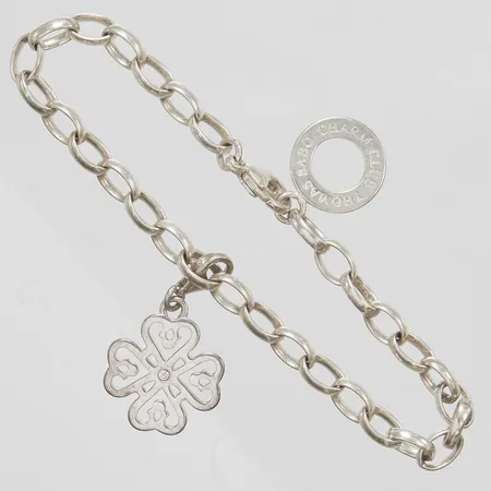 Armband rundad ankar, berlock, längd ca 17,5cm, bredd 1,5-31mm, Thomas Sabo, 925/1000 silver Vikt: 9,9 g