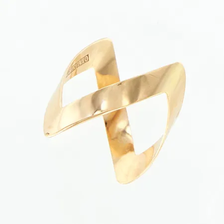 Ring stl 16½, bredd: 4mm, 18K  Vikt: 2,1 g