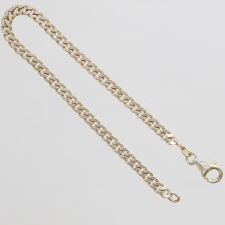 Armband Pansar, längd ca 19,5cm, bredd 4mm, 925/1000 silver Vikt: 8,8 g