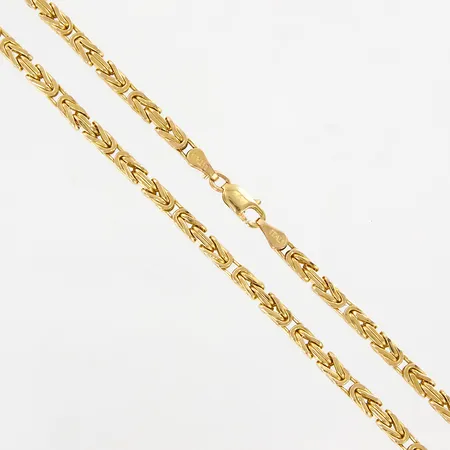 Kedja Kejsarlänk, 55cm, bredd: 3,4mm, 14K Vikt: 16,2 g