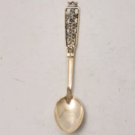 Sked i silver, modell Prinsess, 12cm, 830/1000, tillverkad av Ceson, år 1966, vikt 9,14g.