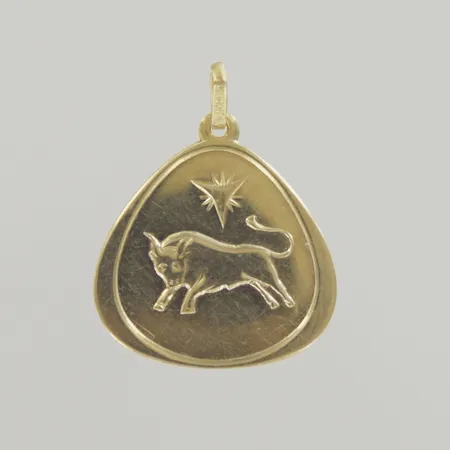 Hänge, längd 1,5 cm, bredd 2 cm, 18K Vikt: 2 g