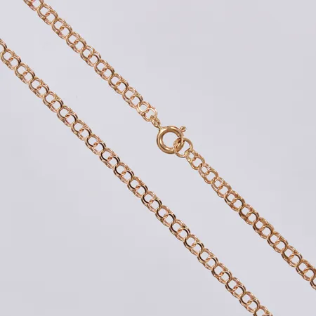 Collier bismarck, längd: ca 46cm, bredd: ca 3mm, 18K Vikt: 6,1 g