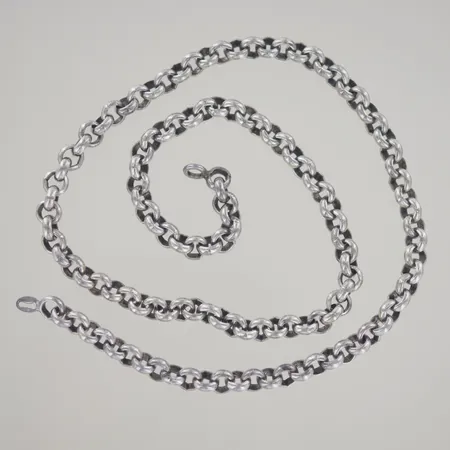 Halskedja ankar, lås saknas, bredd 5,4 mm, silver 925/1000 Vikt: 30,4 g