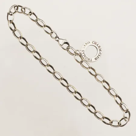 Armband Thomas Sabo, längd 21cm, bredd 5mm, 925/1000 silver Vikt: 8,4 g