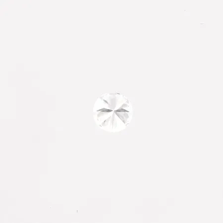 En lös diamant, briljantslipad,  ca 0,10ct Vikt: 0 g