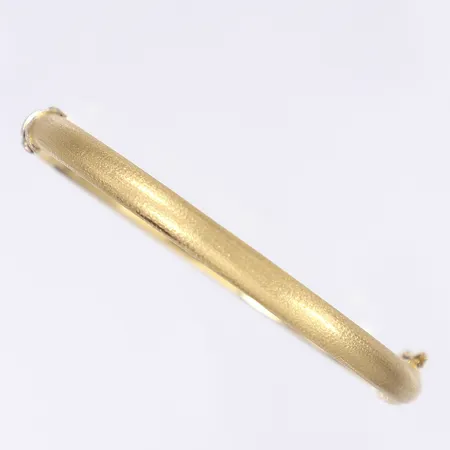 Stelt armring, öppningsbart, Ø63mm, bredd 6mm, 18K Vikt: 12,1 g