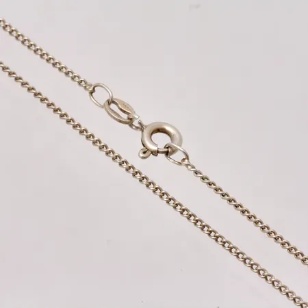 Kedja i silver, 44cm, Pansar, bredd 1,3mm, 925/1000, vikt 2,27g.