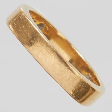 Ring, stl 17, bredd 3,5mm, Alton, 18K Vikt: 5,2 g