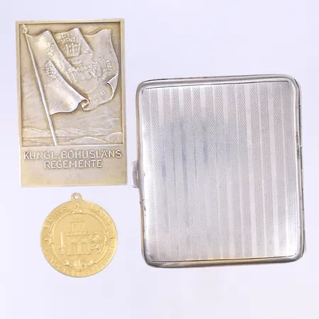 Diverse silverföremål, Silver 830/1000 Vikt: 140,8 g