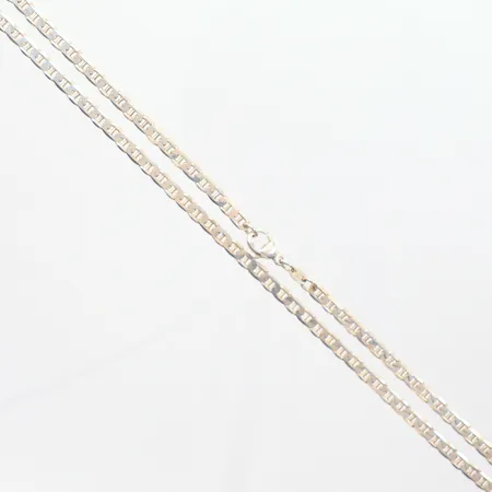 Kedja silver 925/1000, längd 38cm, bredd 3,70mm Vikt: 8,8 g