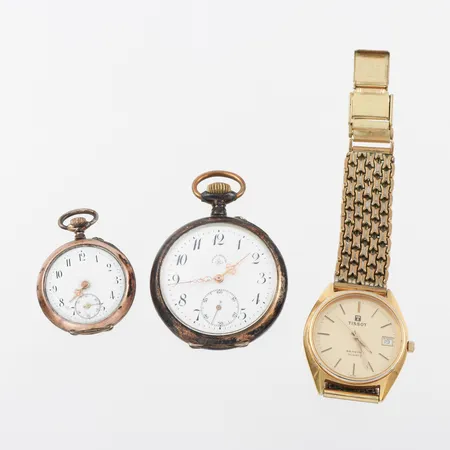 Fickur 2 st skador, herrur Tissot Seastar.