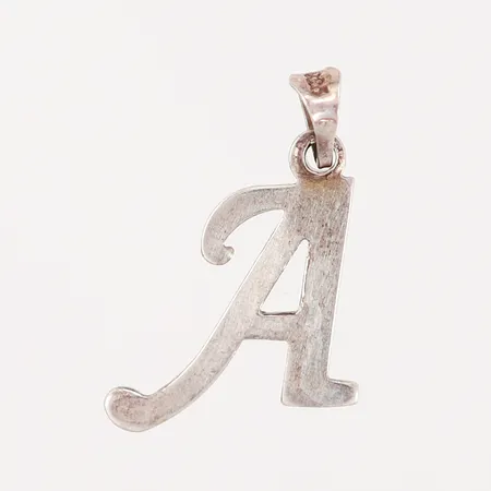 Hänge bokstav "A", 10x25mm, silver 925/1000 Vikt: 1,6 g
