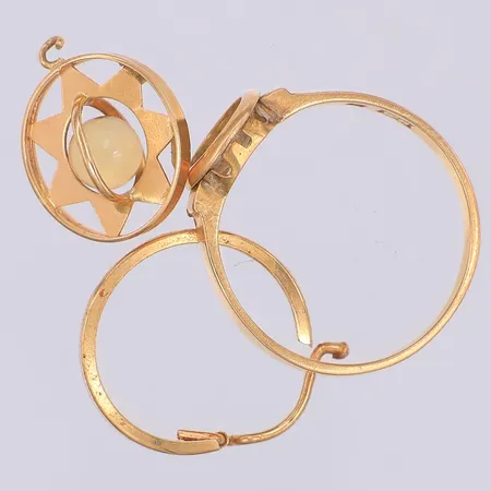 Diverse defekt guld, 18K Vikt: 3,5 g