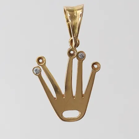 Hänge, defekt, 18K Vikt: 3,2 g