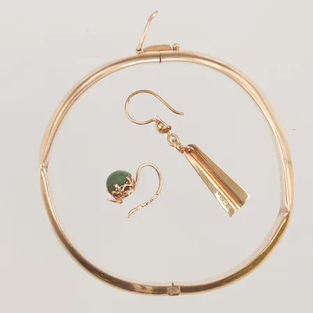 Diverse guld, defekt, 14K, 16,9g.