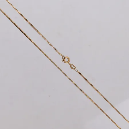 Kedja, Venezia, längd 46cm, bredd 1,2mm, 18K Vikt: 4,9 g