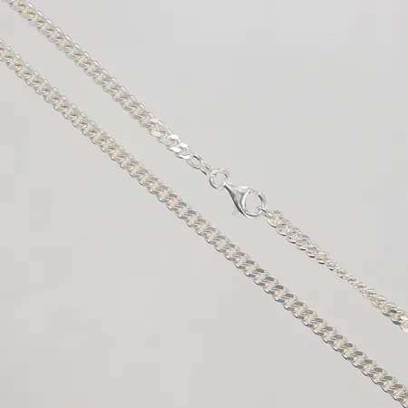 Kedja Pansar, 45cm, bredd 4,3mm, GHA, 925/1000 silver,  Vikt: 20,4 g