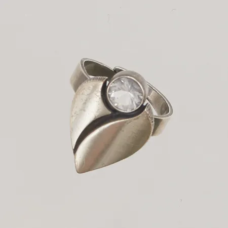 Ring, Karl Laine, Finn Feelings, Ø18, bredd: 3,9-23,5mm, 925/1000 silver, 4,7g.