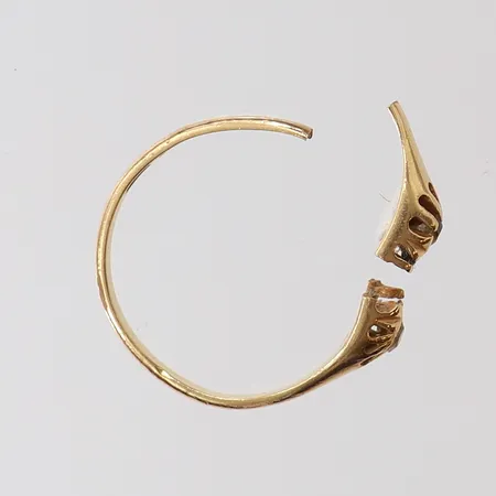 Ring, defekt, tvådelar, 18K Vikt: 2,4 g