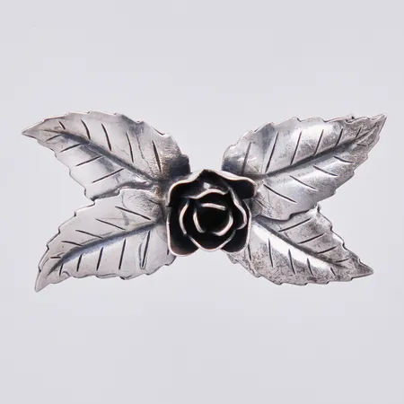 Brosch, Blomma, längd: ca 2,1cm, bredd: ca 41mm, Asa-Silver Tage Linde år 1953, 830/1000, silver Vikt: 6,1 g